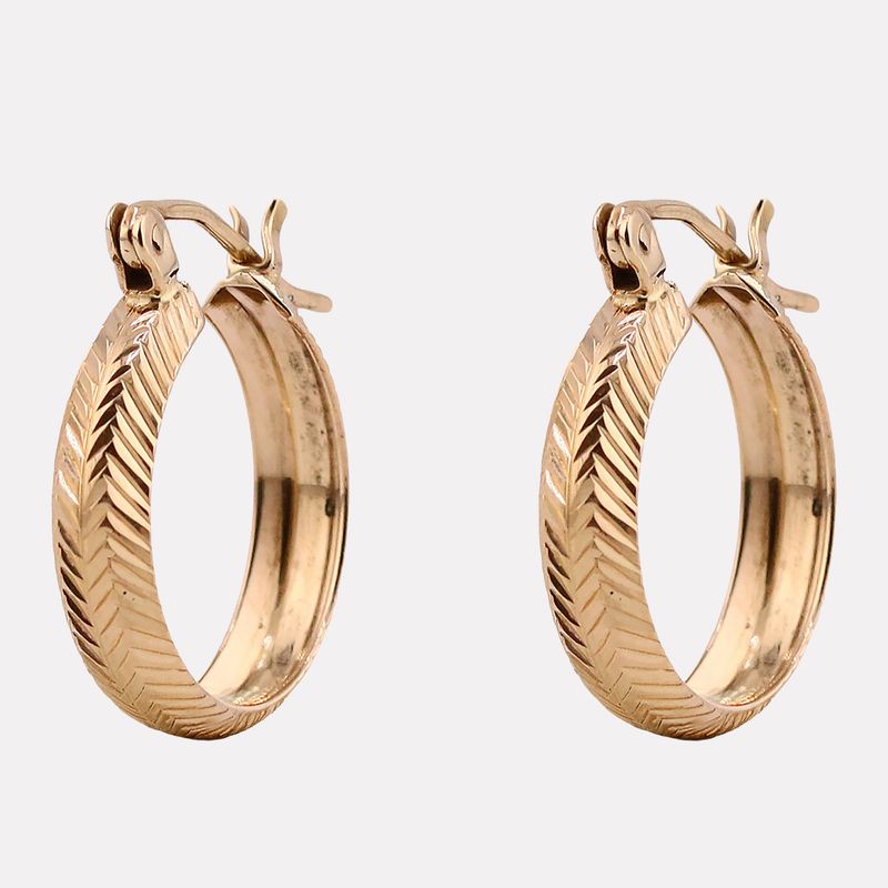 Arracadas Relim. 14k 3.3g